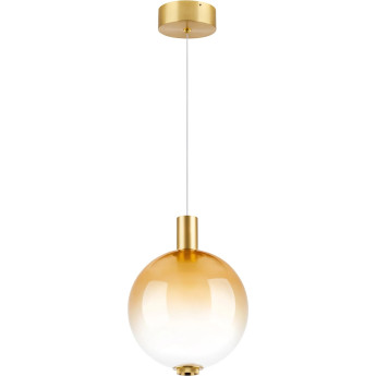 Люстра LIGHTSTAR COLORE 805403 LED 1х6W LM 3000K золото/янтарный