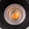 Светильник LIGHTSTAR CICLONE CYL 385337 12W LED 1868LM 36G 3000K IP44 чёрный